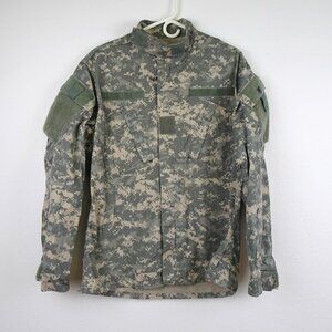 US Army Coat ACU Digital Camo Jacket Combat Uniform Men's Size Medium Regular